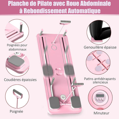 Planche Pilates 5-en-1