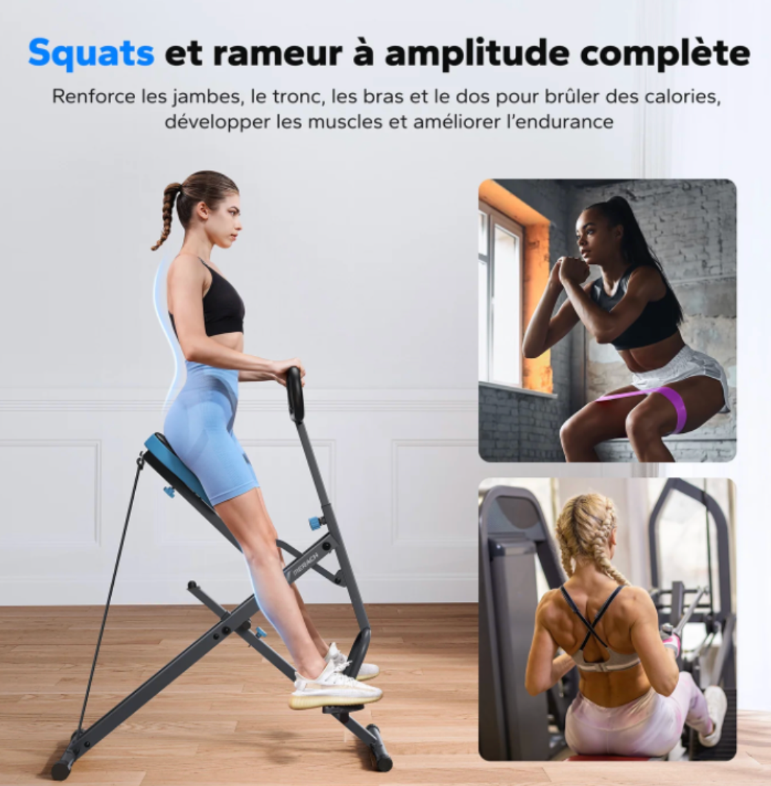 Squat 2-en-1 | Fitness Maison