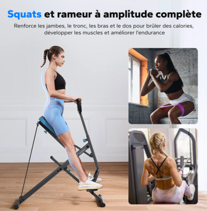Squat 2-en-1 | Fitness Maison