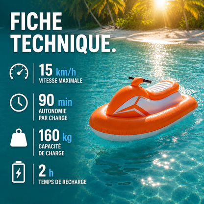 AquaJet™ Jet-ski Électrique Gonflable