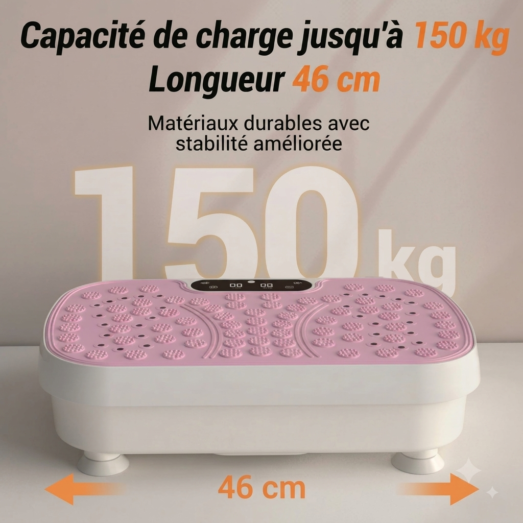 Plateforme Vibrante | Fitness & Drainage Lymphatique